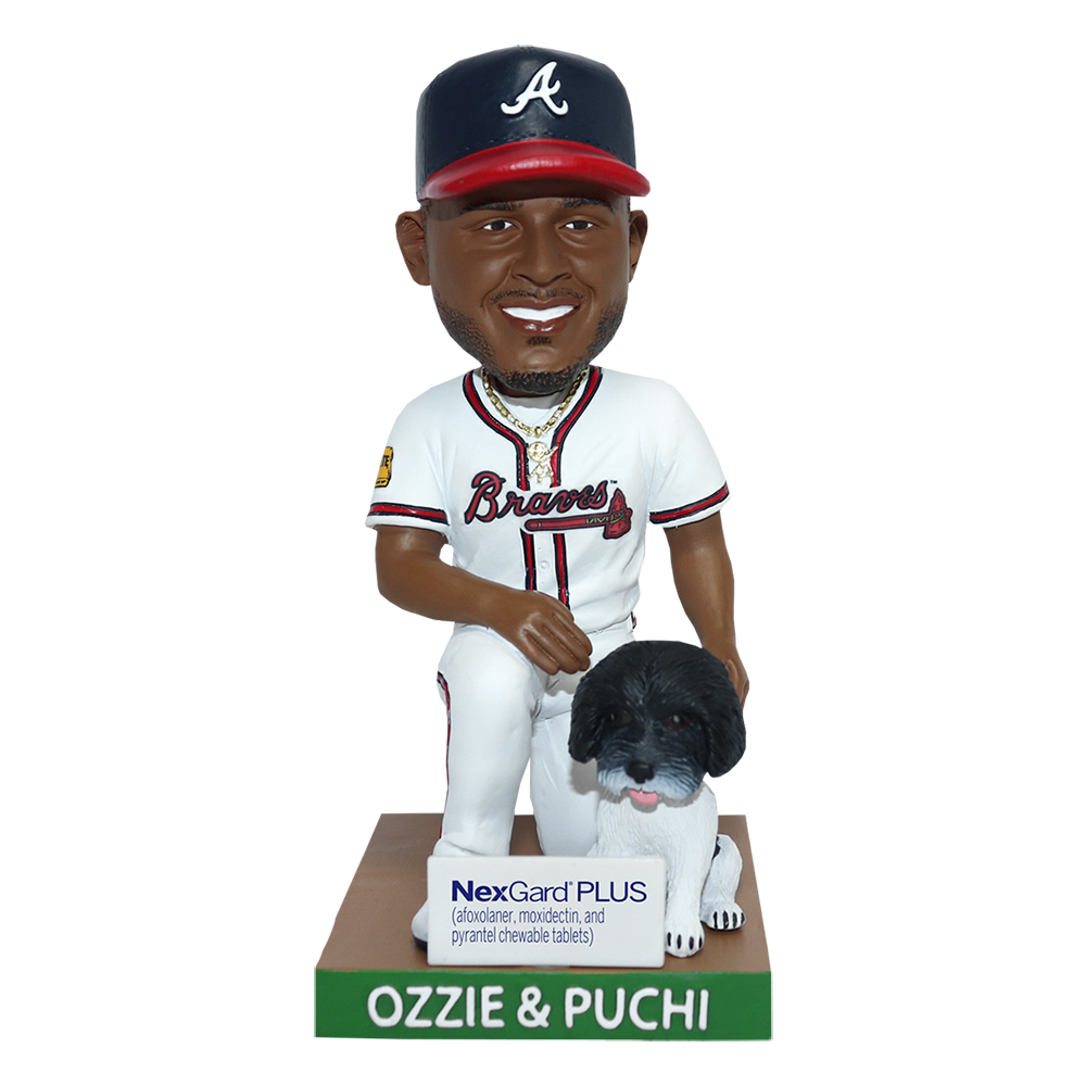 Ozzie and Puchi Bobblehead 8/21/24 – Atlanta Bobbles