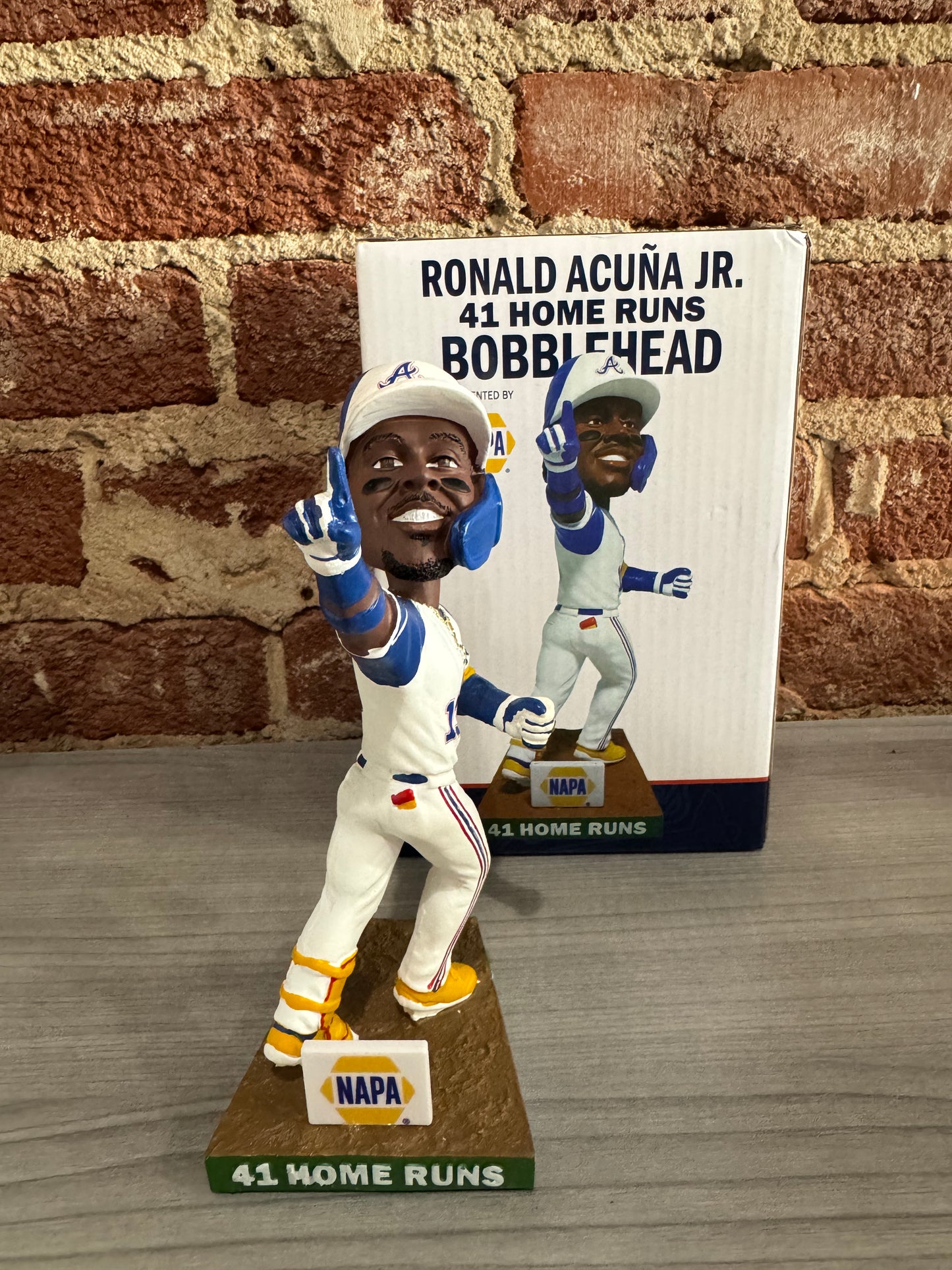 Ronald Acuña Jr. 41 Home Runs Bobblehead 8/1/24