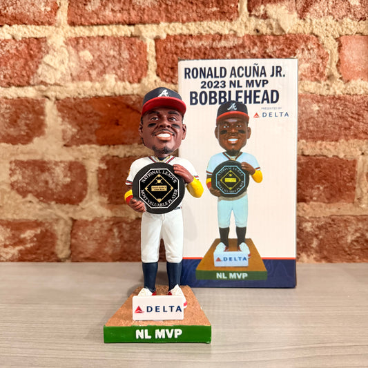 Ronald Acuña Jr. 2023 NL MVP Bobblehead Giveaway 5/28/24