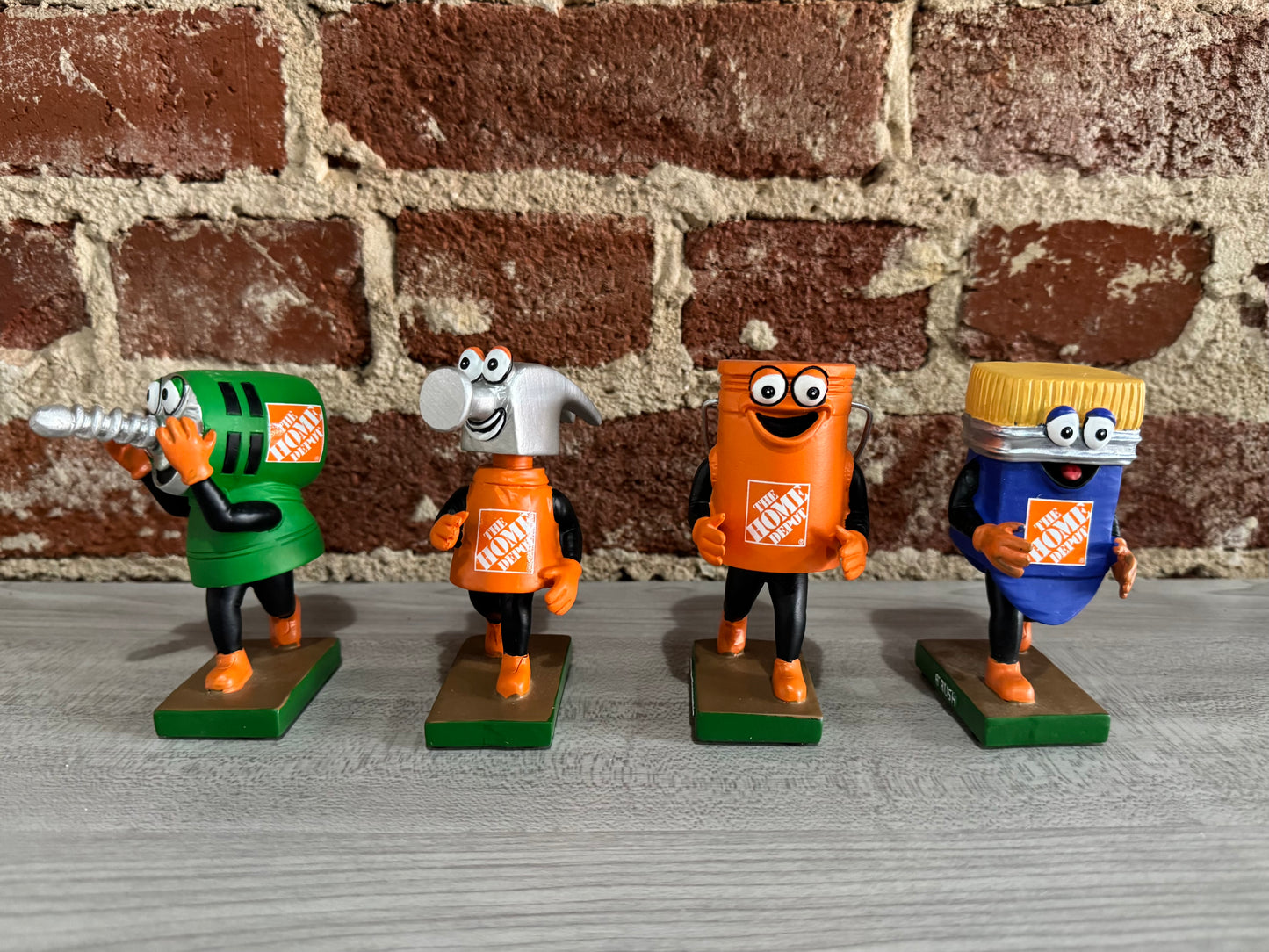 Home Depot Tool Race Mini Bobblehead Set 2023 (Kids Only)
