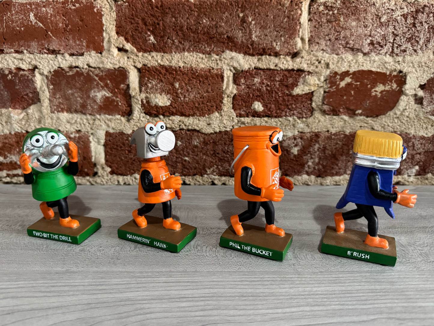 Home Depot Tool Race Mini Bobblehead Set 2023 (Kids Only)