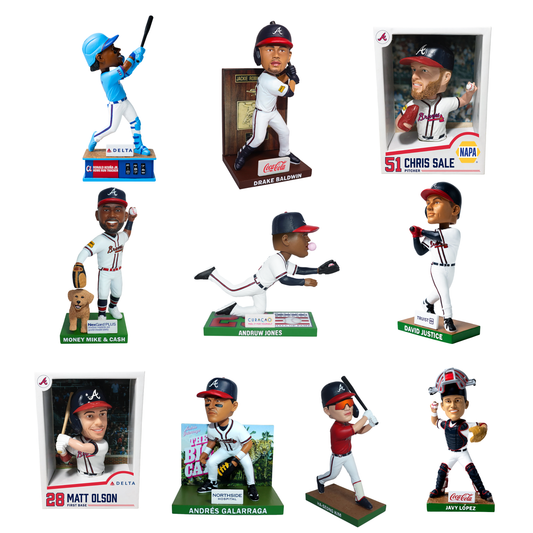 2026 Atlanta Braves Bobblehead Set