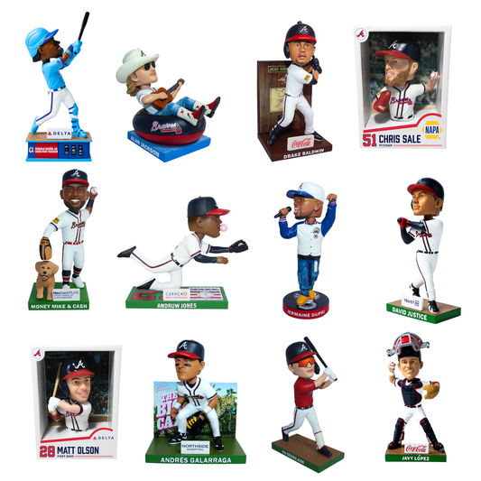 2026 Atlanta Braves Bobblehead Set