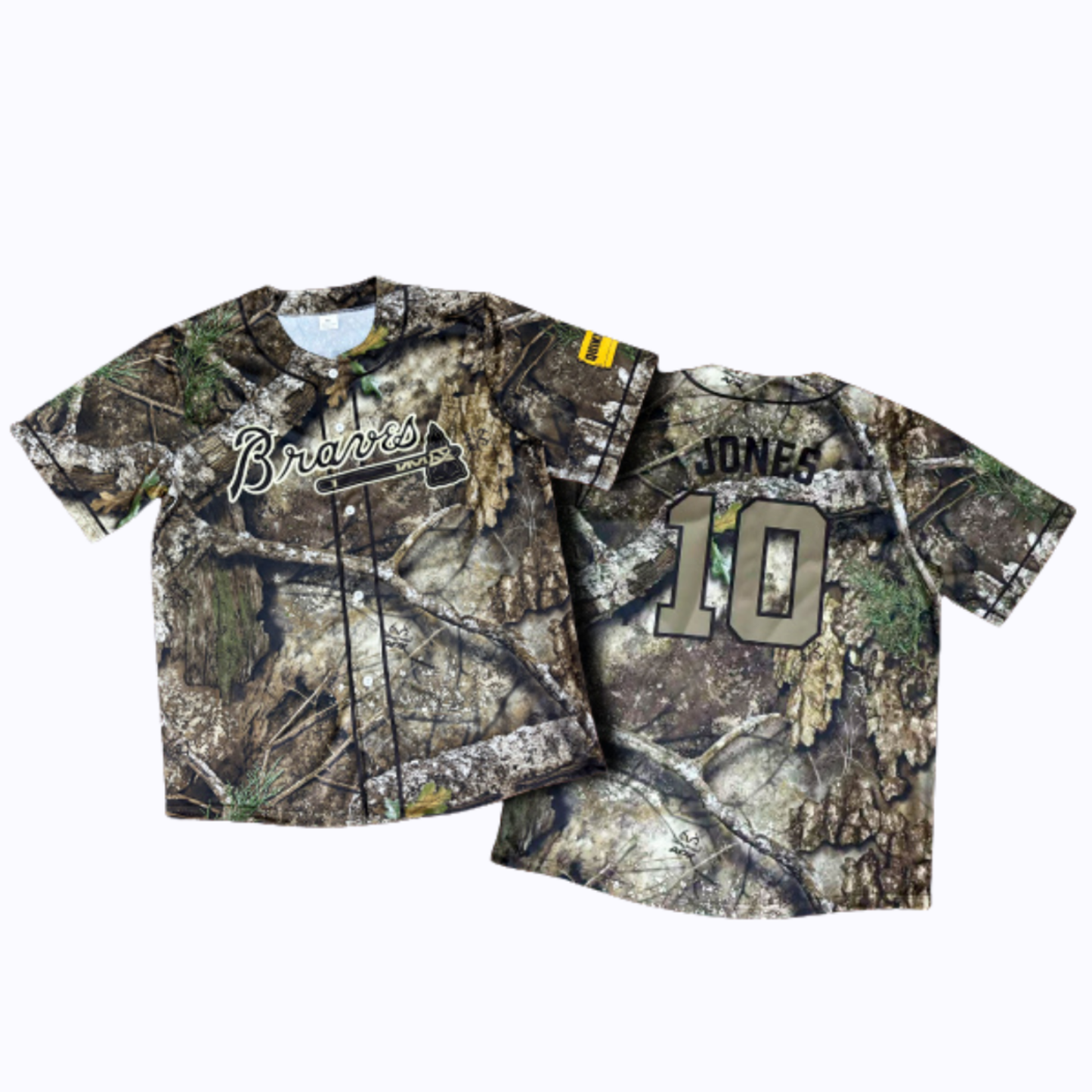 Chipper Jones Realtree APX Jersey 8/29/26