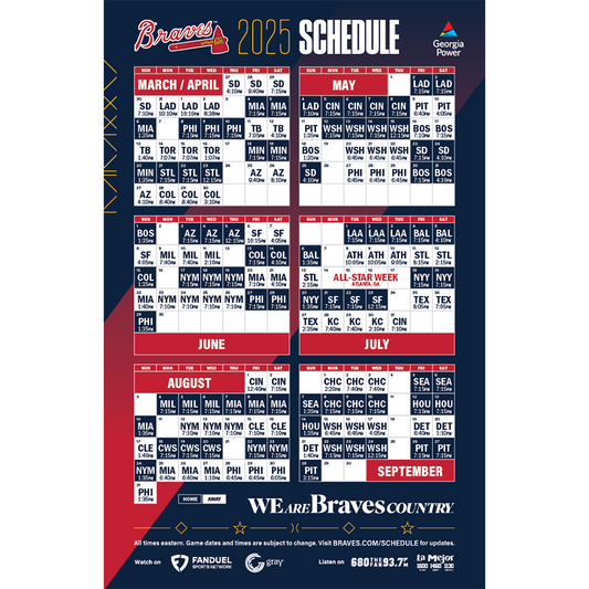 Atlanta Braves 2025 Atlanta Bobbles atlanta-braves-2025-atlanta-bobbles