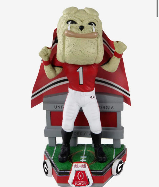 Hairy Dawg Georgia Bulldogs 2022 College Football Playoffs Matchup Bobblehead