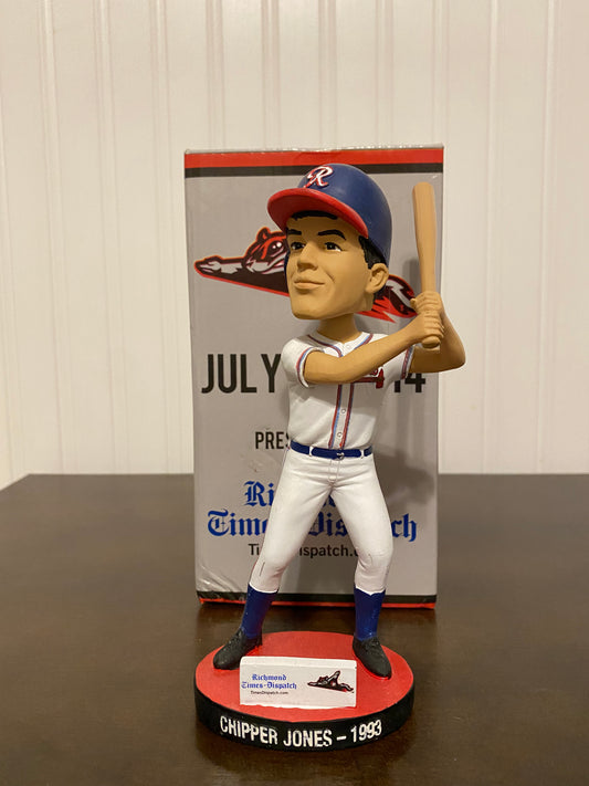 Chipper Jones Richmond Flying Squirrels Bobblehead