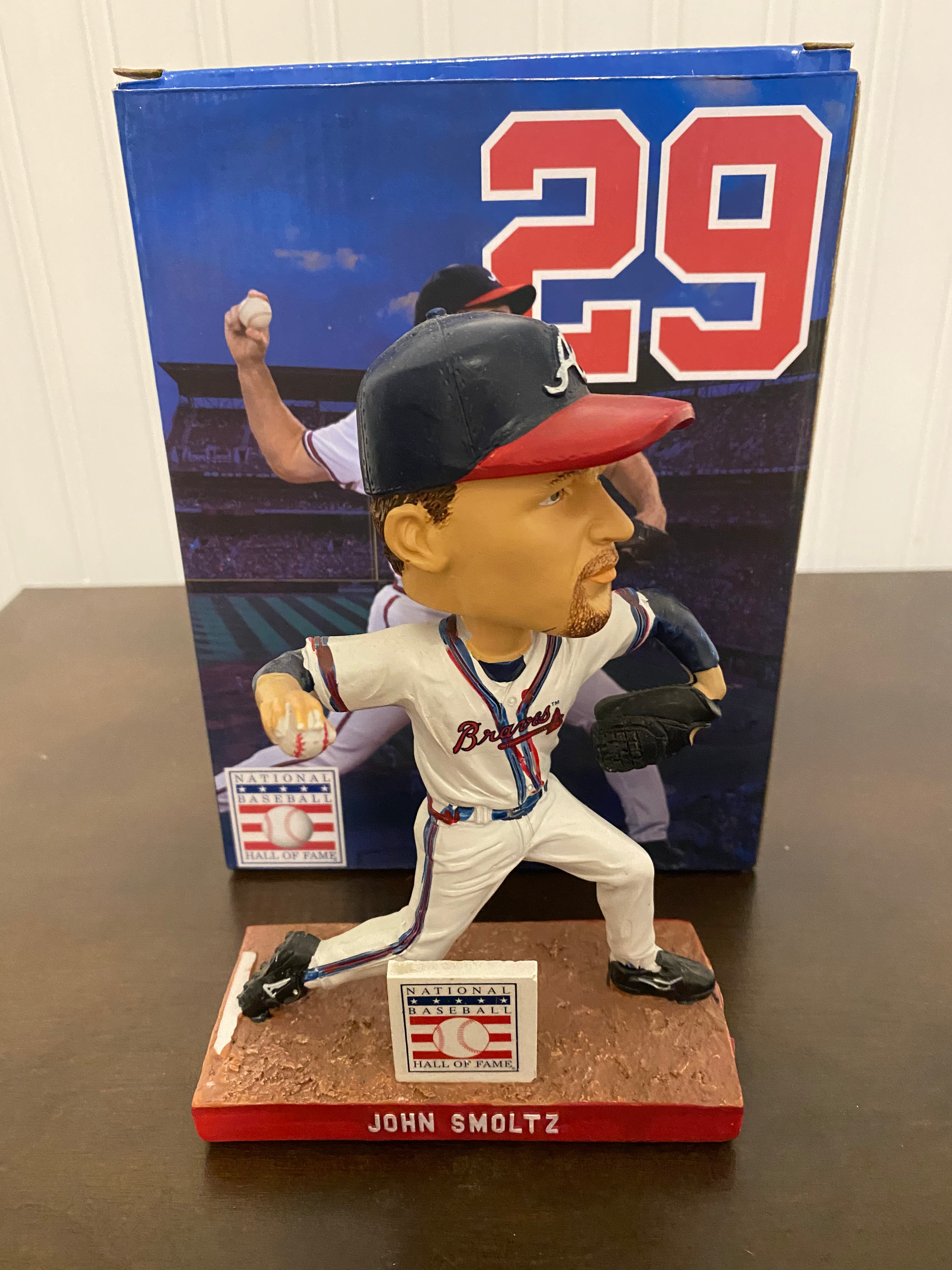 John Smoltz HOF Bobblehead – Atlanta Bobbles