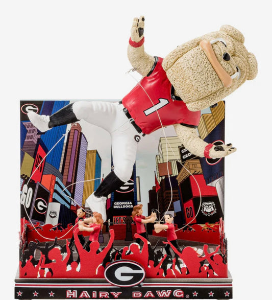 Hairy Dawg Georgia Bulldogs Thanksgiving Mascot Bobblehead