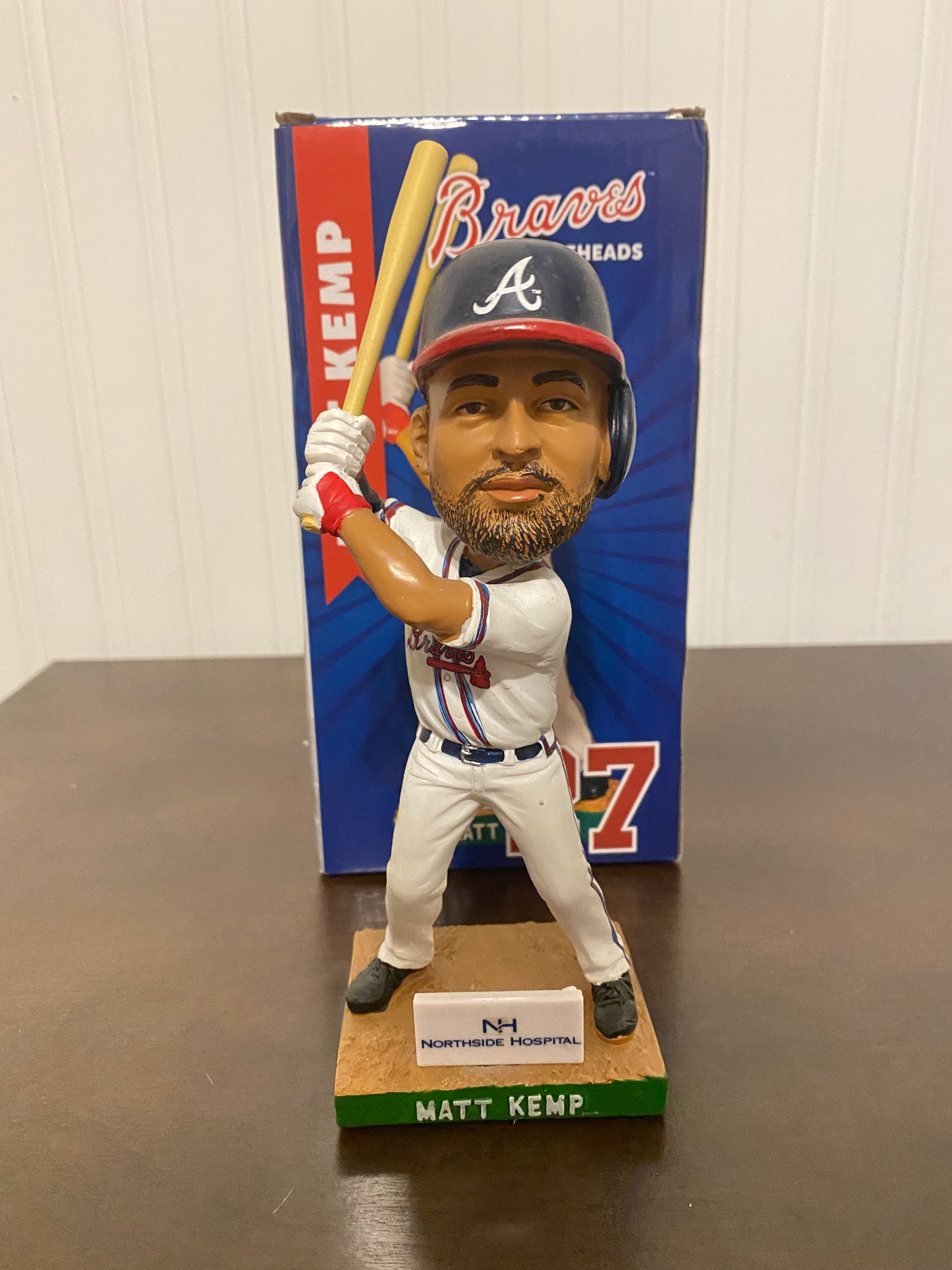 Matt Kemp Atlanta Braves Bobblehead Atlanta Bobbles