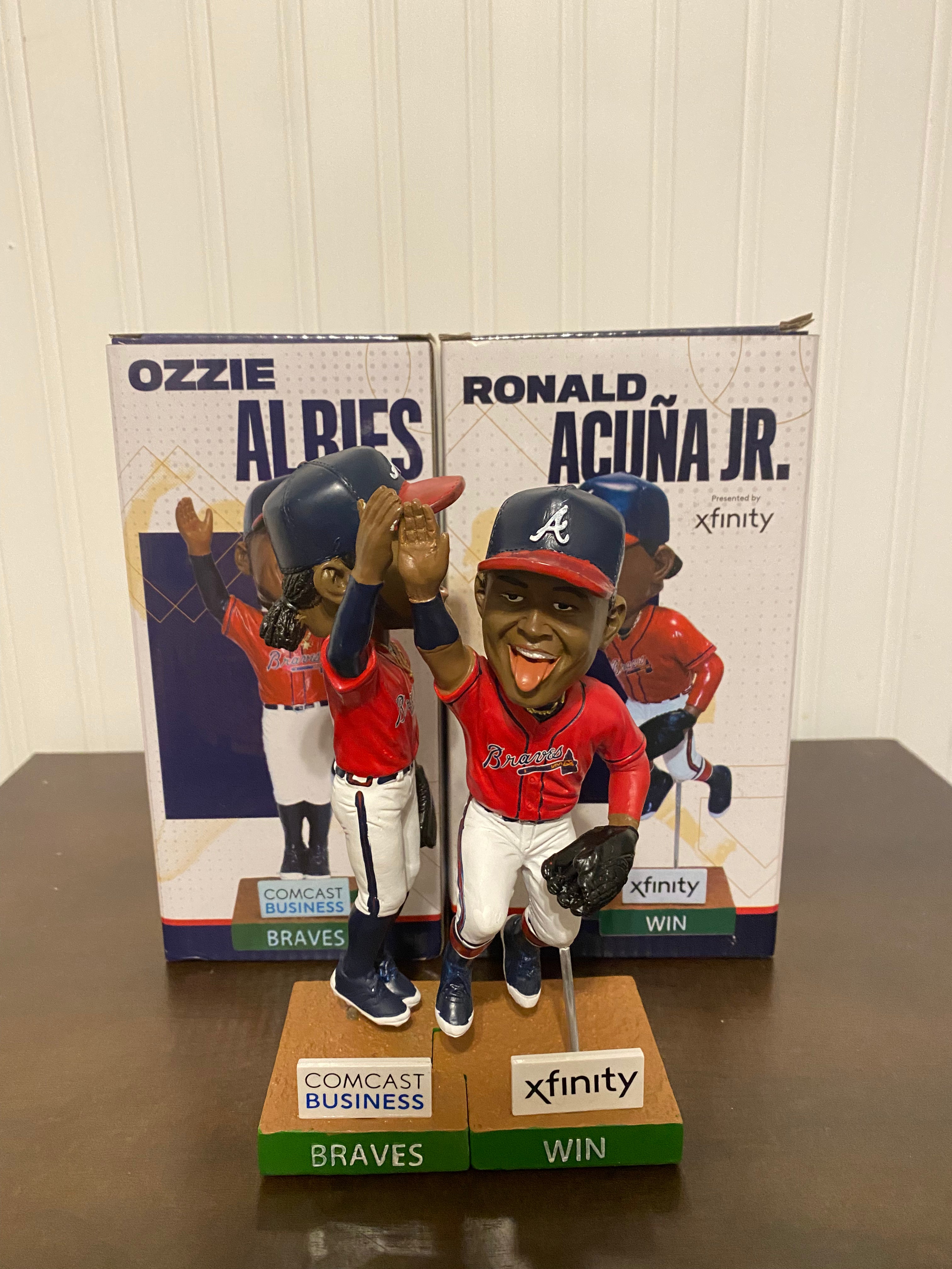 Braves Win Bobblehead Set Atlanta Bobbles