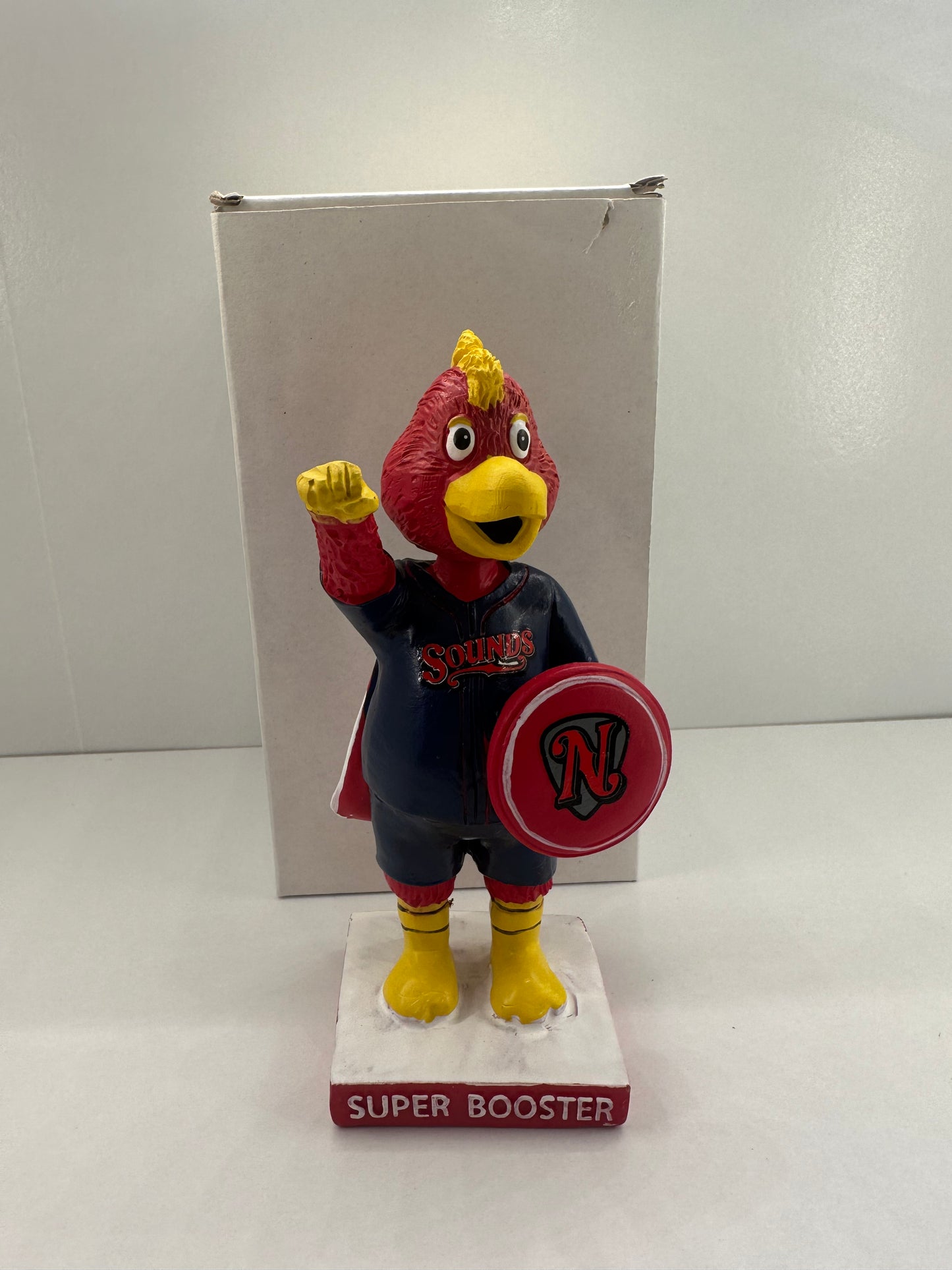 Nashville Sounds Super Booster Mascot Mini Bobblehead