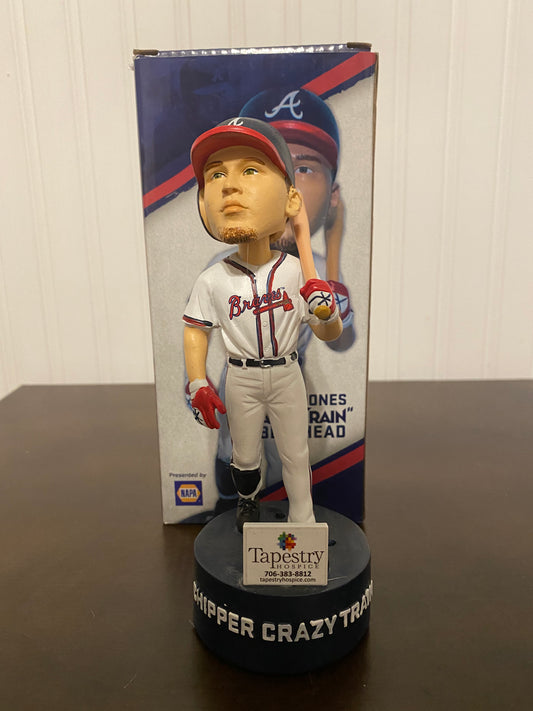 Chipper Jones Crazy Train Bobblehead Rome Braves