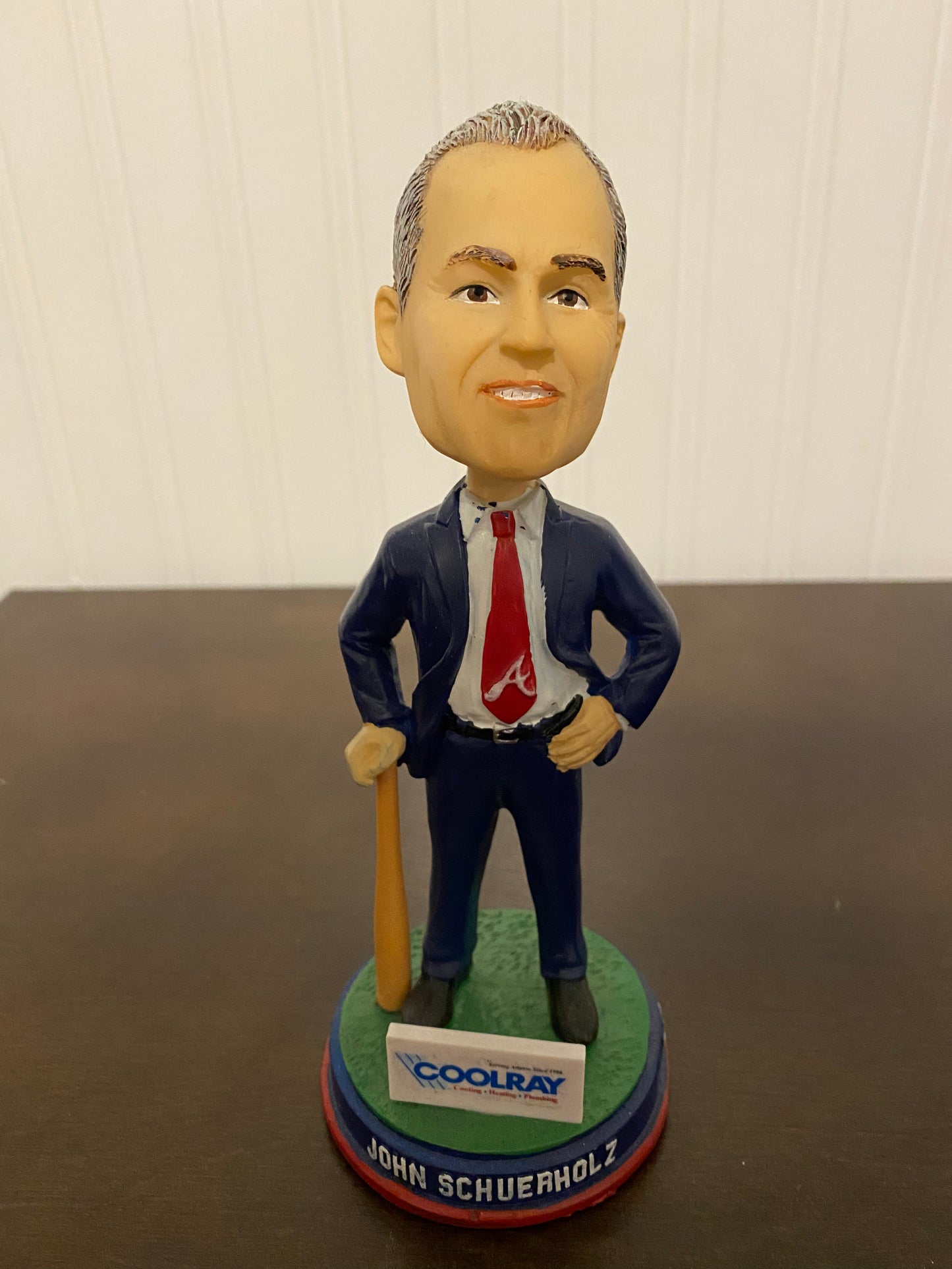 John Schuerholz Gwinnett Braves Bobblehead