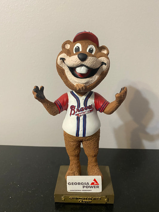 Gwinnett Braves Chopper Mascot Bobblehead