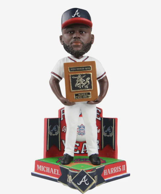 Michael Harris II Atlanta Braves 2022 NL Rookie Of The Year Bobblehead