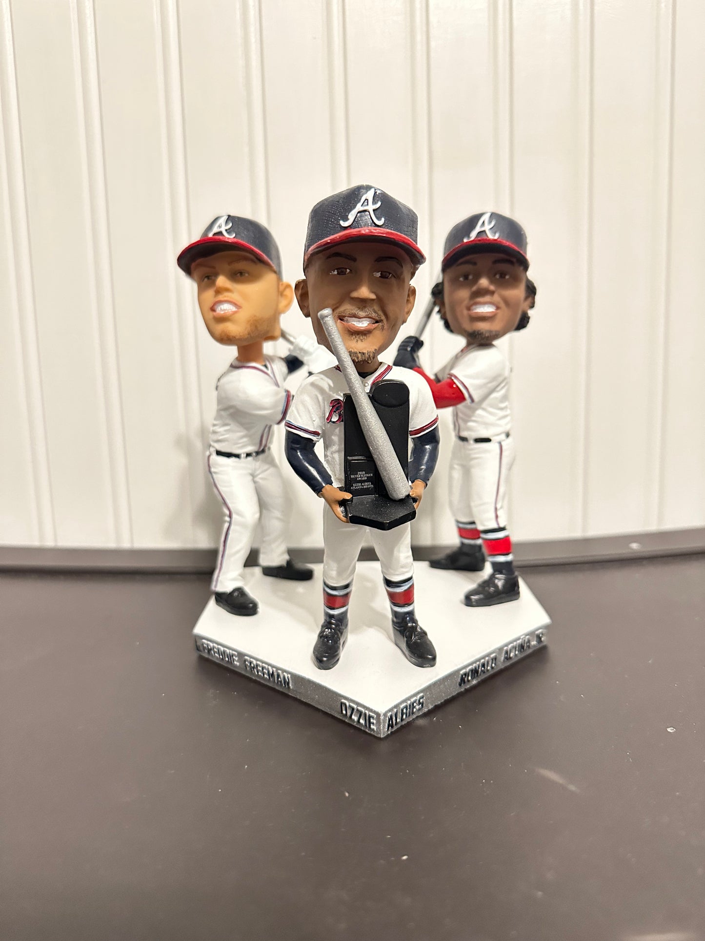 2019 Silver Slugger Special Ticket Bobblehead (Freeman, Albies, Acuña)