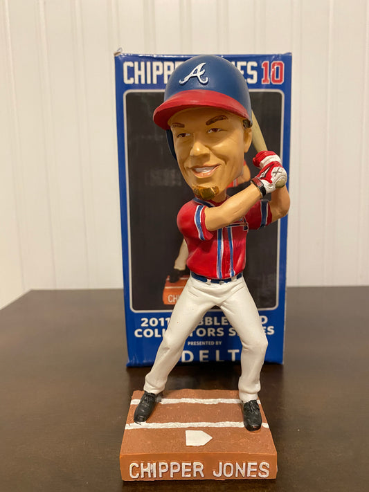 Chipper Jones 2011 Red Jersey Bobblehead