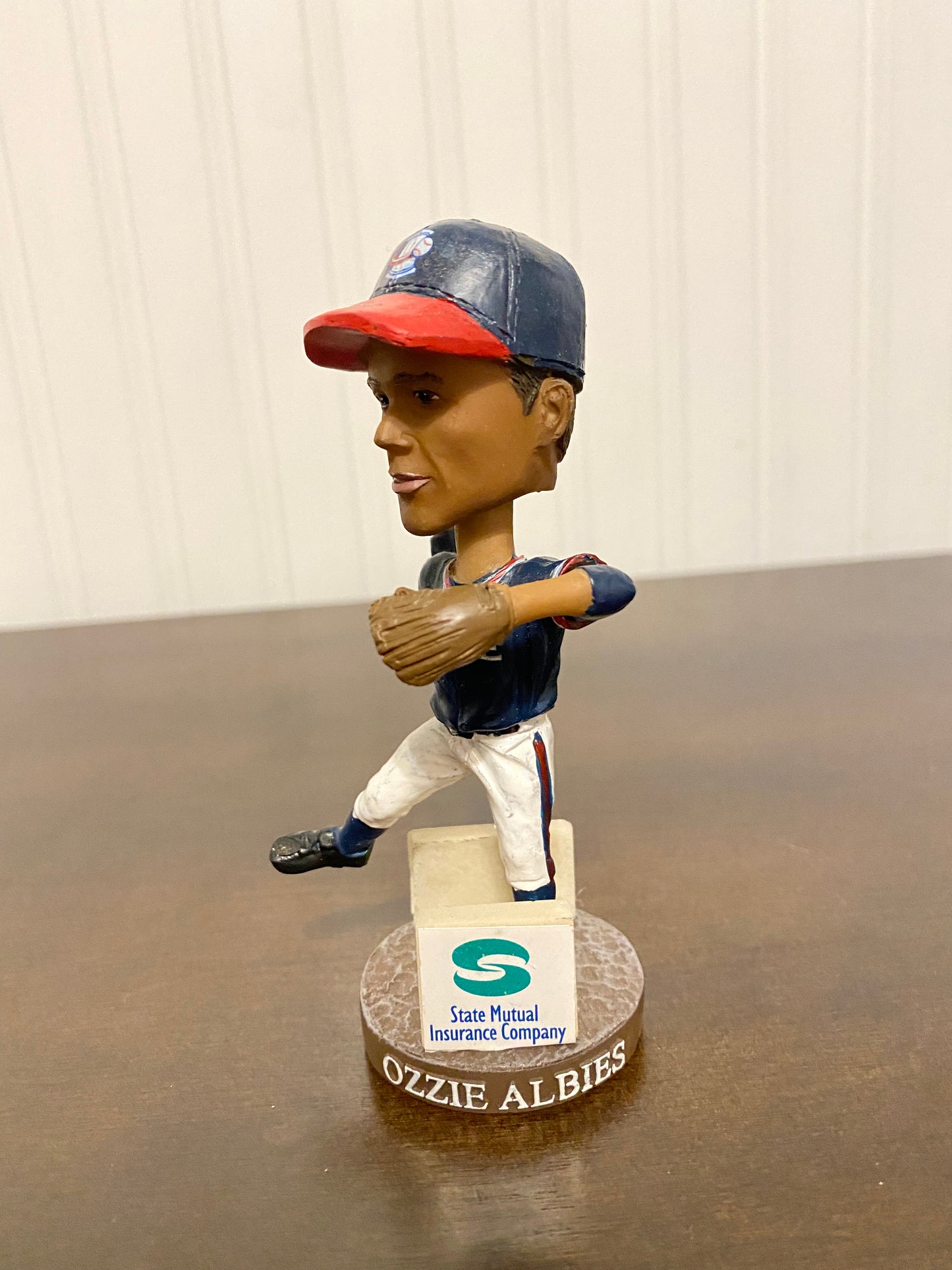 Ozzie Albies Rome Braves Mini Bobblehead