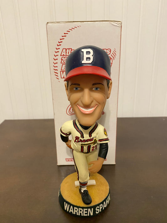 Warren Spahn 2003 Atlanta Braves Bobblehead