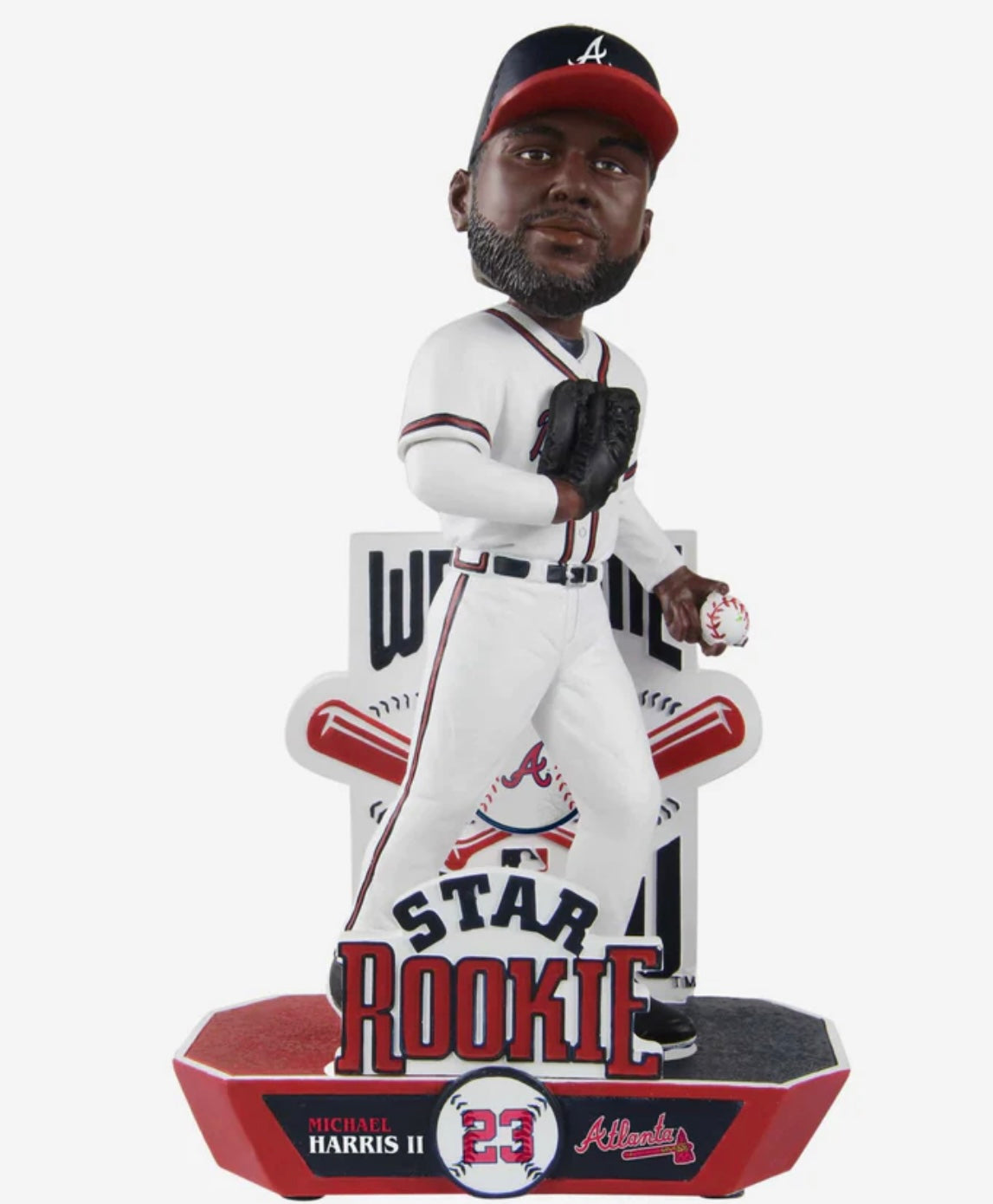 Michael Harris II Atlanta Braves Star Rookie Prospect FOCO Bobblehead /72